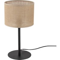 Tischlampe Boho 39 cm hoch Ø 22 cm Metall Jute E27 von TK Lighting