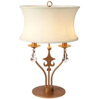 Tischlampe CAMELOT 10 Gold Ø36cm H:56cm Lampe Tischlampe CAMELOT 10 Gold Ø36cm H:56cm Lampe von ELSTEAD