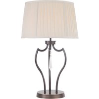 Tischlampe CANDELA 12 Messing Bronze H:60cm Lampe Tischlampe CANDELA 12 Messing Bronze H:60cm Lampe von ELSTEAD