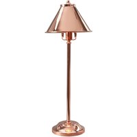 Tischlampe ISMENE in Kupfer H:59cm Bodenleuchte