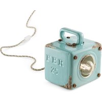 Tischlampe Keramik E27 15,5 cm breit 20 cm hoch eckig von Ferroluce
