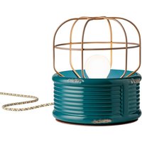 Tischlampe Keramik E27 D: 21 cm breit 24 cm rund von Ferroluce