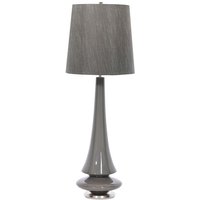 Tischlampe MUSQUARO Grau Porzellan H:88cm Bodenlampe von ELSTEAD