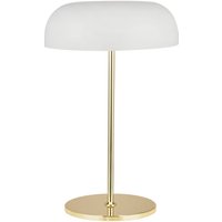 Tischlampe Messing Weiß 2x E14 Metall 40 cm hoch von Searchlight