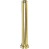Tischlampe Messing massiv 62,5 cm hoch Ø 8,5 cm schmal E27 von Ghidini Giovanni Battista