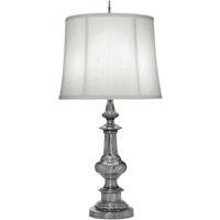 Tischlampe RONIA Nickel Antik H:84cm Bodenlampe von ELSTEAD