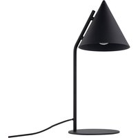 Tischlampe Schwarz 49 cm hoch Metall E27 Retro CODY von TK Lighting
