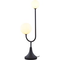 Tischlampe blendarm Metall Glas 73 cm Schwarz G9 Modern von Zaklad Wielobranzowy Export-Import-Jupiter