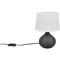 Tischleuchte MARTIN in braun von REALITY Leuchten R50371026 Weiß / Braun
