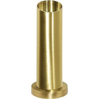 Tischleuchte Messing massiv H: 27 cm Ø 8,5 cm schmal klein von Ghidini Giovanni Battista