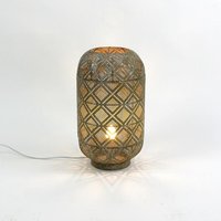 Tischleuchte Siam 45 cm hoch Gold von Werner Voss
