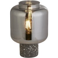 Tischleuchte Tischlampe klein Beton mit Terrazzo Effekt von Searchlight