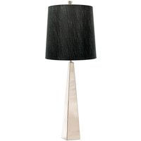 Tischleuchte groß 79 cm hoch E27 Modern Metall Stoff Tischleuchte groß 79 cm hoch E27 Modern Metall Stoff von ELSTEAD