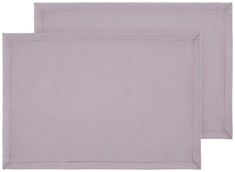 Tischset Steffi in Flieder ca. 33x45cm, 2er-Set