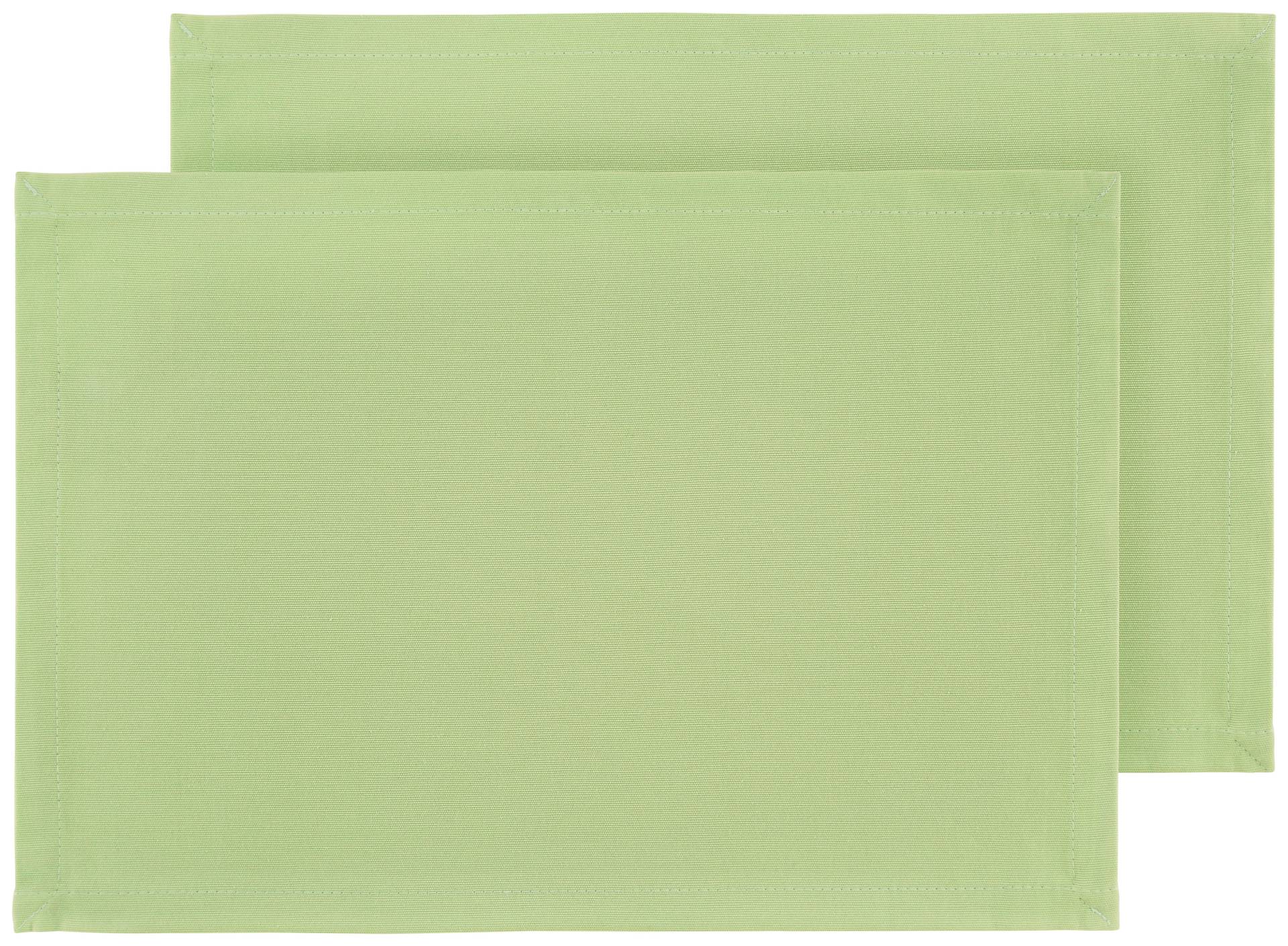Tischset Steffi in Grün ca. 33x45cm, 2er-Set Tischset Steffi in Grün ca. 33x45cm, 2er-Set