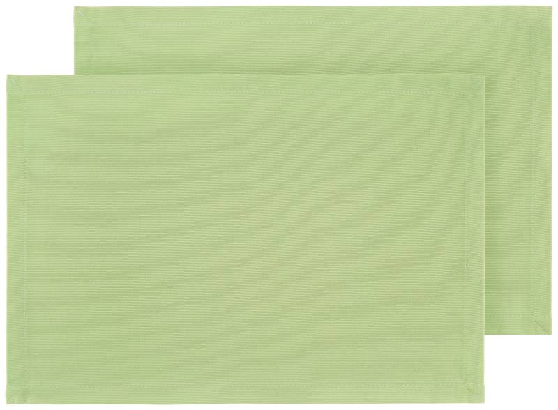 Tischset Steffi in Grün ca. 33x45cm, 2er-Set