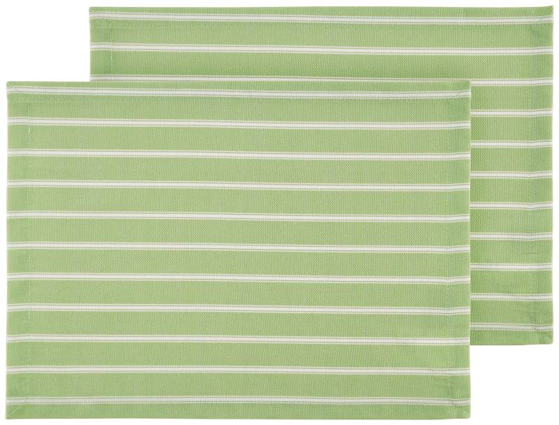 Tischset Steffi in Grün ca. 33x45cm, 2er-Set
