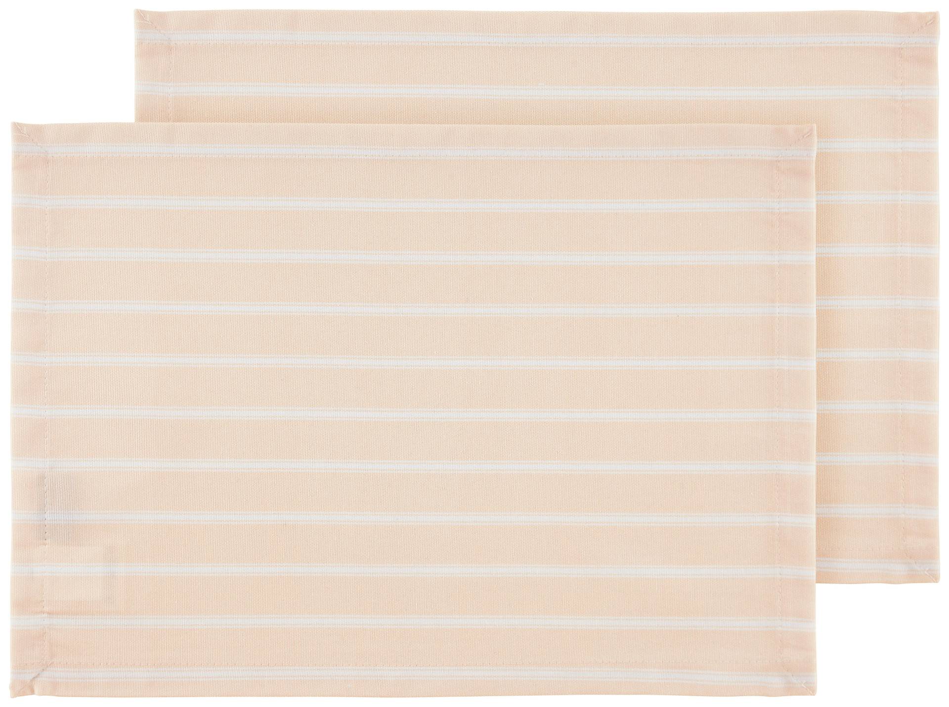 Tischset Steffi in Rosa ca. 33x45cm, 2er-Set Tischset Steffi in Rosa ca. 33x45cm, 2er-Set