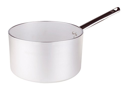 Töpfe Agnelli Casserole Zylindrische, Aluminium, Dicke 5 mm, Ober Radiant Silber 2,6 Liter von Pentole Agnelli