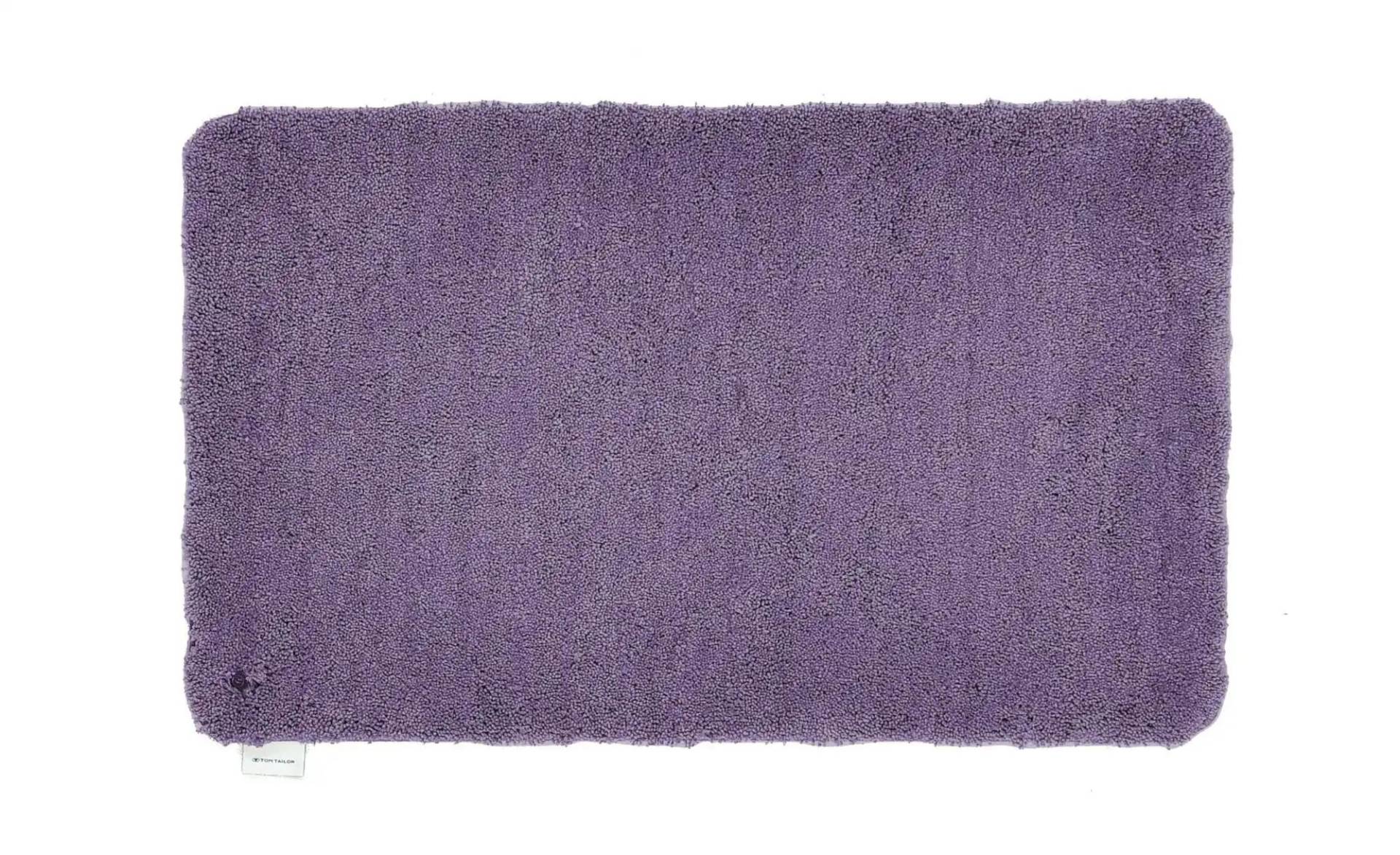 Tom Tailor Badteppich   ¦ lila/violett ¦ Synthetik ¦ Maße (cm): B: 70 H: 2,7 Heimtextilien > Badtextilien und Zubehör > Badematten & Badvorleger - Möbel Kraft