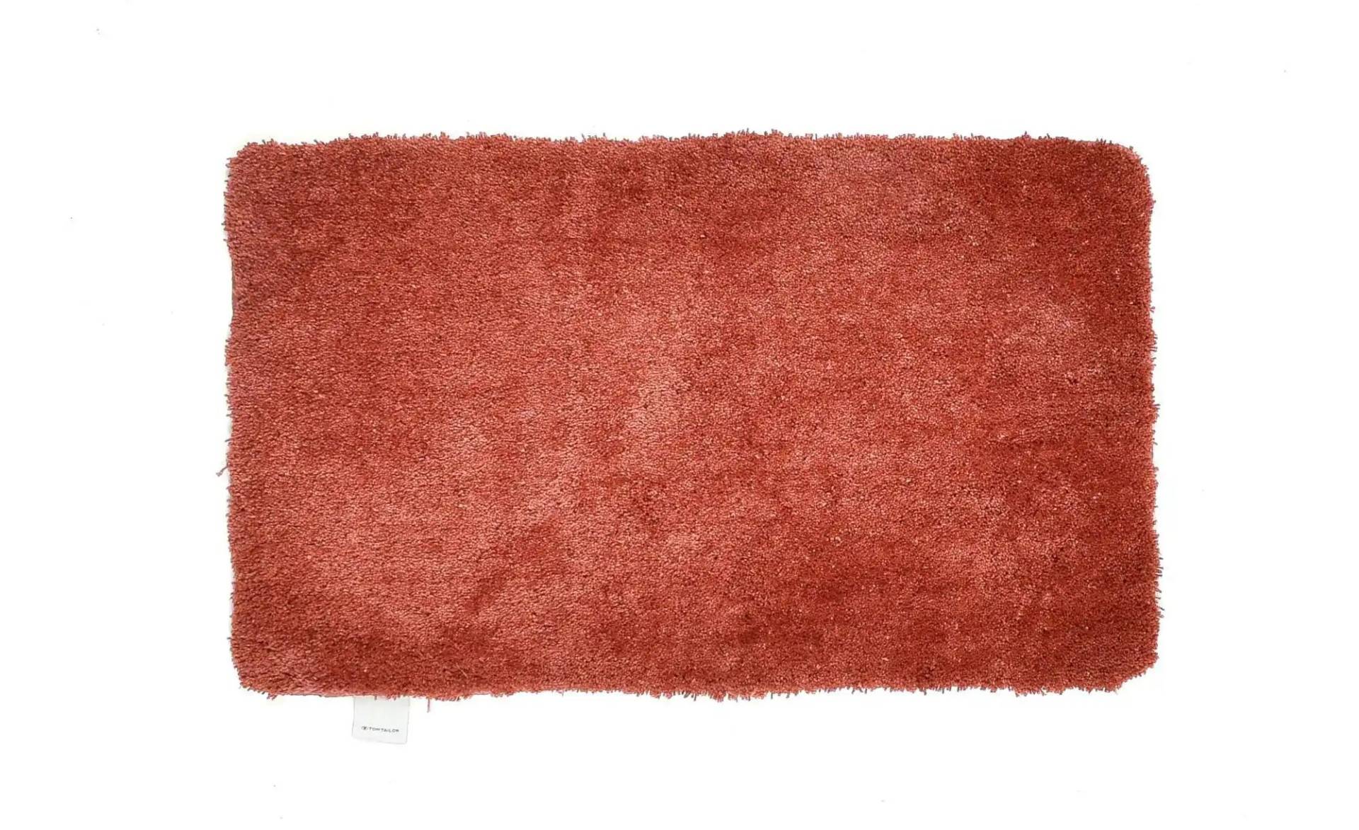 Tom Tailor Badteppich   ¦ rot ¦ Synthetik ¦ Maße (cm): B: 70 H: 2,7 Heimtextilien > Badtextilien und Zubehör > Badematten & Badvorleger - Möbel Kraft