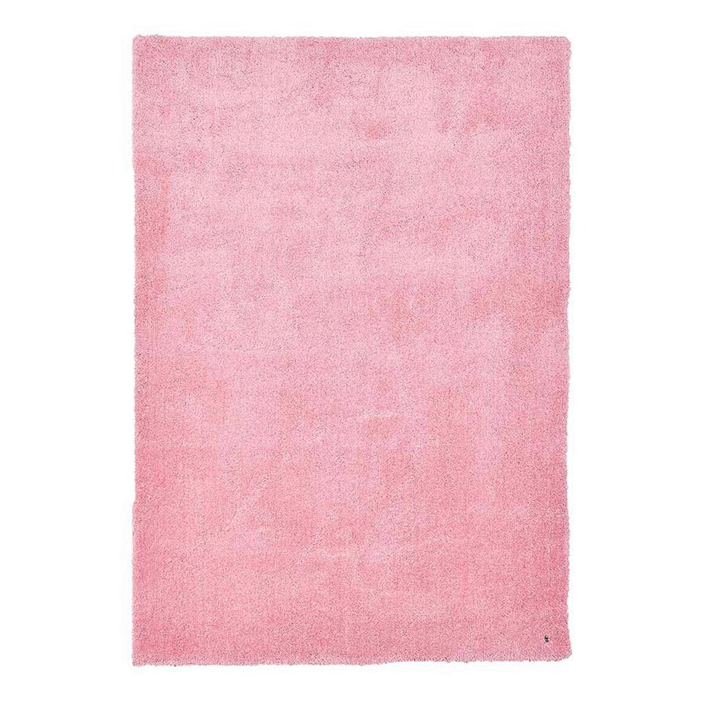 Tom Tailor Hochflorteppich Cozy, Rosa, Textil, Uni, rechteckig, 65x135 cm, Teppiche & Böden, Teppiche, Hochflorteppiche & Shaggys von Tom Tailor