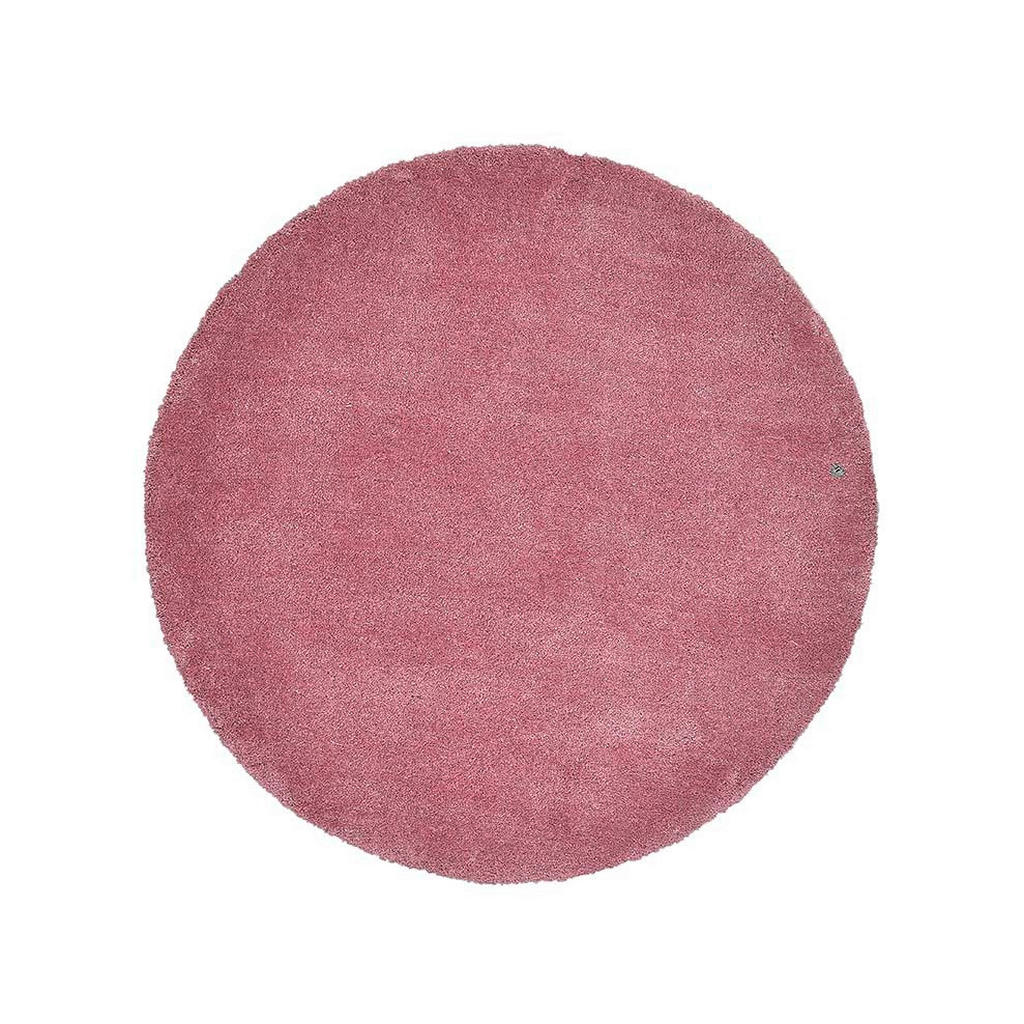 Tom Tailor Hochflorteppich Cozy, Rosa, Textil, Uni, rund, Teppiche & Böden, Teppiche, Hochflorteppiche & Shaggys von Tom Tailor