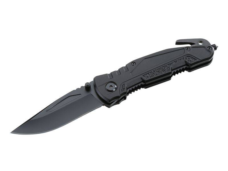 Top Collection Einhandmesser,440- Stonewashed-Optik,Nylon-Etui,Box von HERBERTZ Top-Collection
