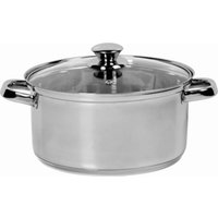 Topf mit Deckel 24 cm Edelstahl Topf mit Deckel 24 cm Edelstahl