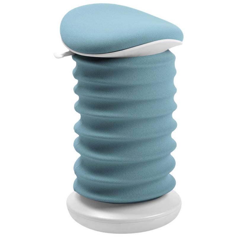 Topstar BÜROHOCKER Weiß, Blaugrau