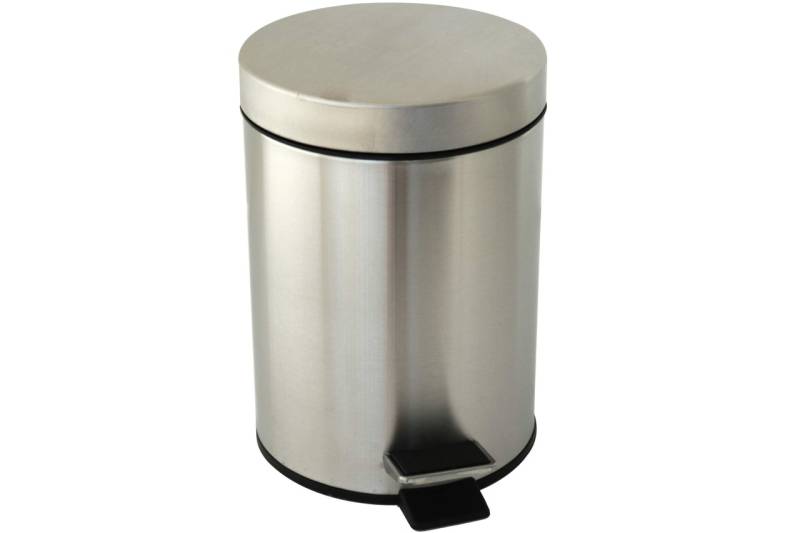 Tretmülleimer HOMELINE 3 Liter Edelstahl Mülleimer Kosmetik Eimer