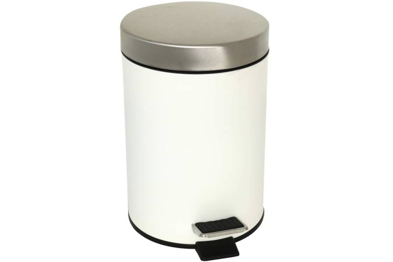 Tretmülleimer HOMELINE 3 Liter creme Mülleimer Kosmetik Eimer