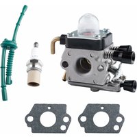 Trimmervergaser für Stihl FS38 FS45 FS46 FS55 FS74 FS75 FS80 FS85 HL45 HL75 HS70 HS74 Trimmerbürste Kraftstofftreiber-Kit Trimmervergaser für Stihl FS38 FS45 FS46 FS55 FS74 FS75 FS80 FS85 HL45 HL75 HS70 HS74 Trimmerbürste Kraftstofftreiber-Kit von Stihl