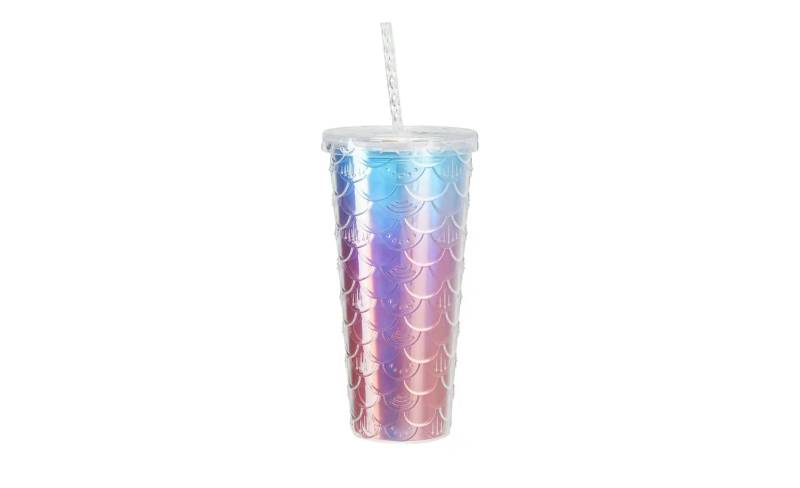 KHG Trinkbecher   ¦ rosa/pink ¦ Kunststoff ¦ Maße (cm): B: 6,5 H: 20,5 T: 10.5 Gläser & Karaffen - Möbel Kraft