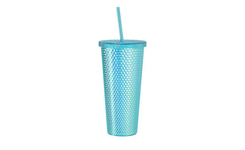 KHG Trinkbecher   ¦ türkis/petrol ¦ Kunststoff ¦ Maße (cm): B: 6,5 H: 20,5 T: 10.5 Gläser & Karaffen - Höffner