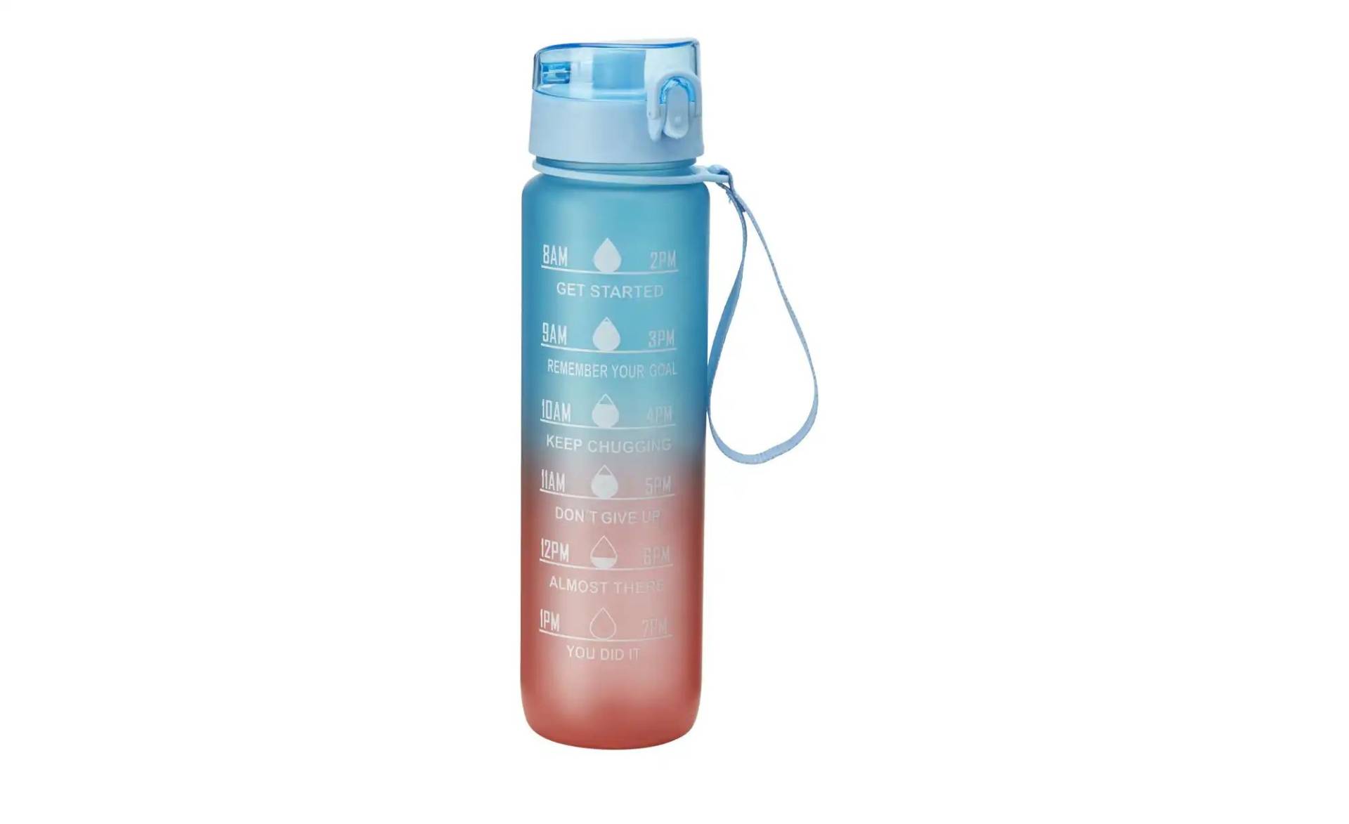 KHG Trinkflasche   ¦ mehrfarbig ¦ Kunststoff ¦ Maße (cm): B: 7,8 H: 7,8 T: 28.0 Gläser & Karaffen - Möbel Kraft