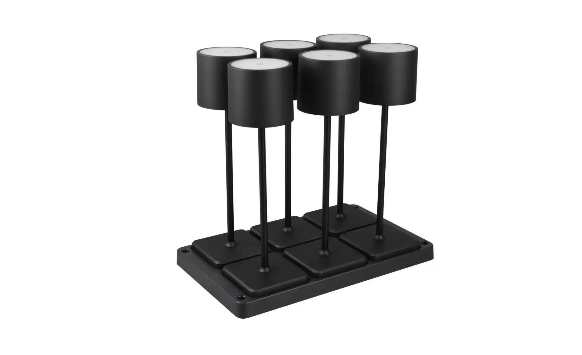 Trio Akku-Tischleuchte 6er-Set   ¦ schwarz ¦ Maße (cm): B: 42 H: 40 T: 26.0 Lampen & Leuchten > LED-Leuchten > LED-Tischlampen - Möbel Kraft