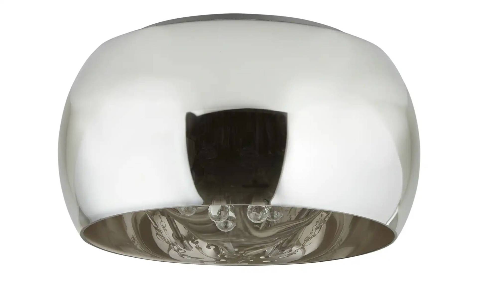 Trio Deckenleuchte  5-flammig  Rauchglas chrom   ¦ silber ¦ Maße (cm): H: 22  Ø: 40 Lampen & Leuchten > Deckenleuchten - Höffner