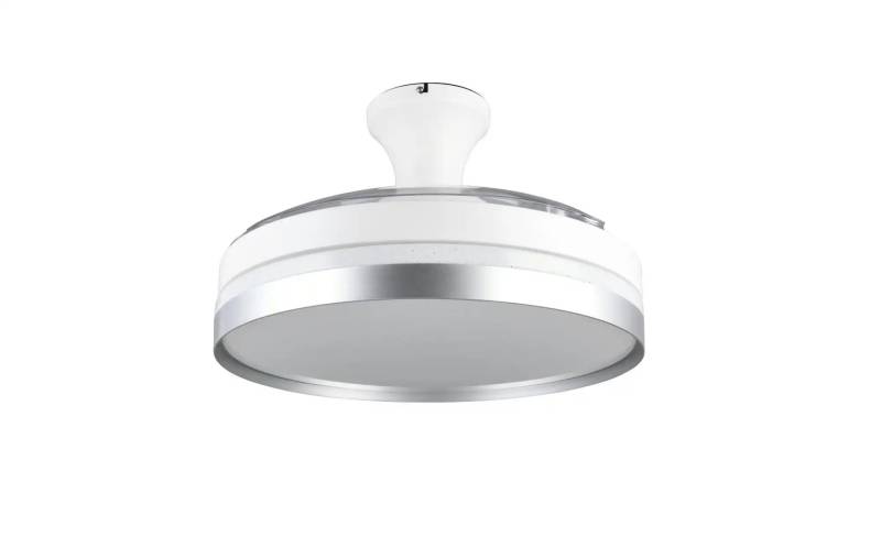 Deckenleuchte mit Ventilator   ¦ silber ¦ Maße (cm): B: 100 H: 31 T: 100.0 Lampen & Leuchten > Deckenleuchten - Höffner
