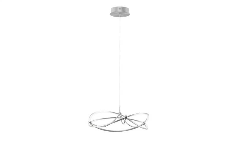 Trio LED-Pendelleuchte Nickel-matt geschwungen   ¦ silber ¦ Maße (cm): H: 150  Ø: 62.0 Lampen & Leuchten > Innenleuchten > Pendelleuchten - Möbel Kraft