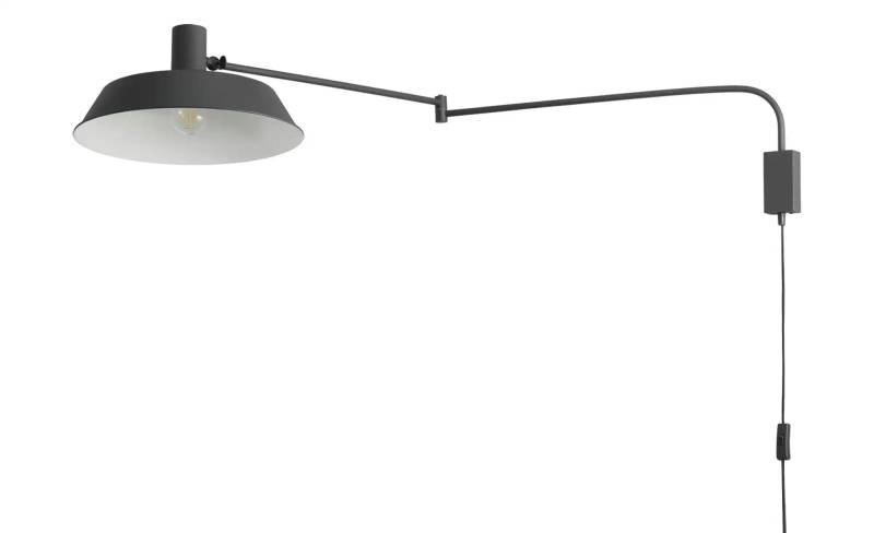 Trio Wandleuchte  1-flammig  Metall schwarz   ¦ schwarz ¦ Maße (cm): B: 35,5 H: 29 T: 150.0 Lampen & Leuchten > Innenleuchten > Wandleuchten - Möbel Kraft