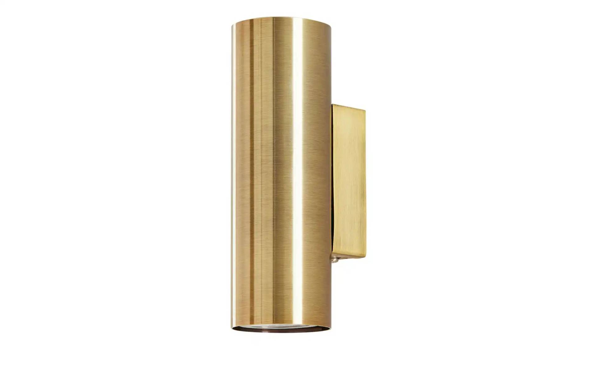 Trio Wandleuchte  2-flammig  altmessing   ¦ gold ¦ Maße (cm): B: 6 H: 18 T: 8.0 Lampen & Leuchten > Innenleuchten > Wandleuchten - Möbel Kraft
