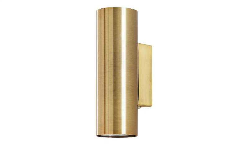 Trio Wandleuchte  2-flammig  altmessing   ¦ gold ¦ Maße (cm): B: 6 H: 18 T: 8.0 Lampen & Leuchten > Innenleuchten > Wandleuchten - Möbel Kraft