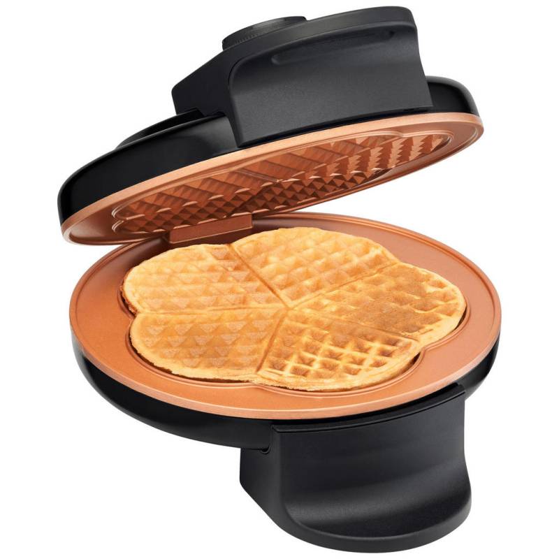 Trisa Electronics WAFFELEISEN Schwarz