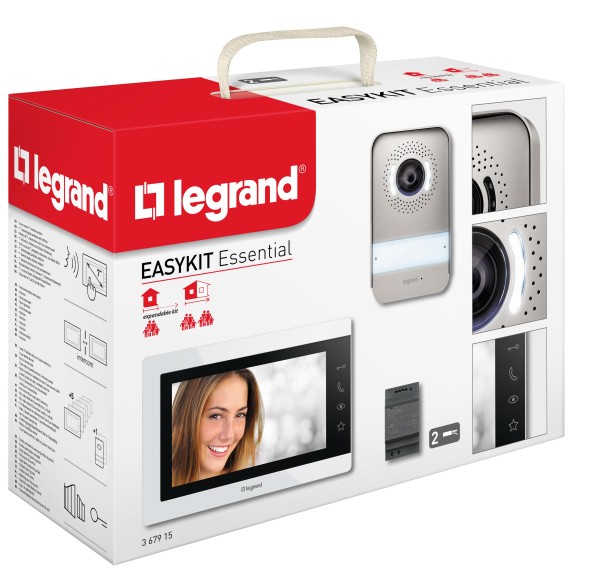 Türsprechanlagen Set für Hutschiene EasyKitBasic 367915 Legrand