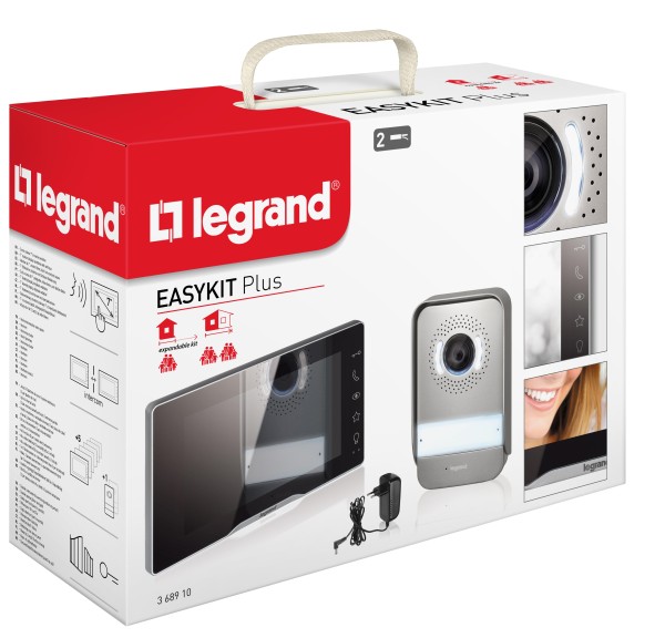 Türsprechanlagen Set mit Netzteil EasyKitPlus 368910 Legrand