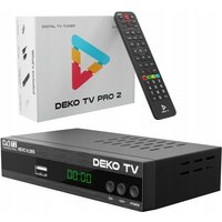 Tuner-Decoder DVBT2 DekoTV PRO2 Terrestrisches Fernsehen DVB-T2 HEVC H.265 DEKO Tuner-Decoder DVBT2 DekoTV PRO2 Terrestrisches Fernsehen DVB-T2 HEVC H.265 DEKO von DEKO
