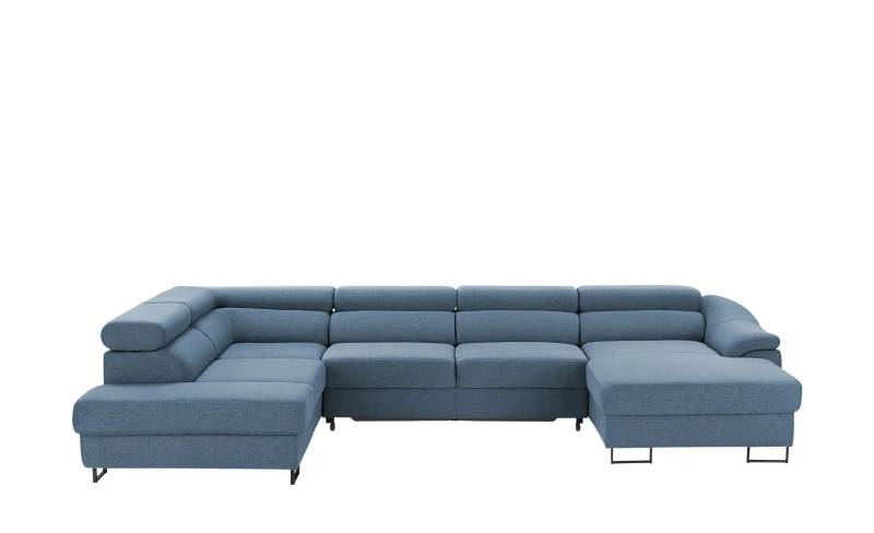 Twist Ecksofa  Lavos ¦ blau ¦ Maße (cm): B: 346 H: 85 T: 221.0 Polstermöbel > Sofas > Schlafsofas - Möbel Kraft