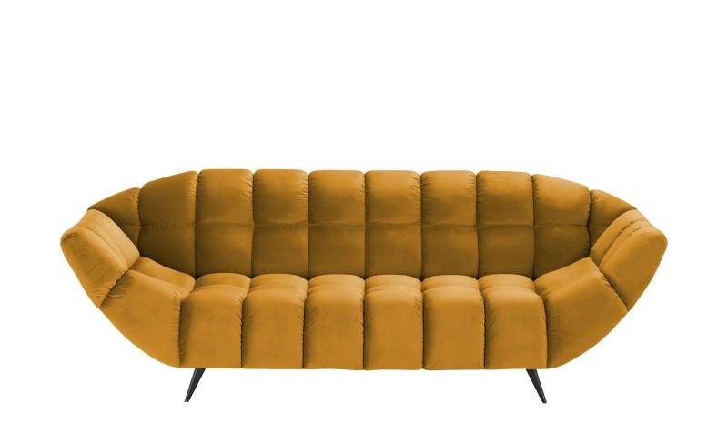 Twist Einzelsofa aus Mikrofaser Gappa ¦ gold ¦ Maße (cm): B: 222 H: 82 T: 94.0 Polstermöbel > Sofas > 3-Sitzer - Möbel Kraft