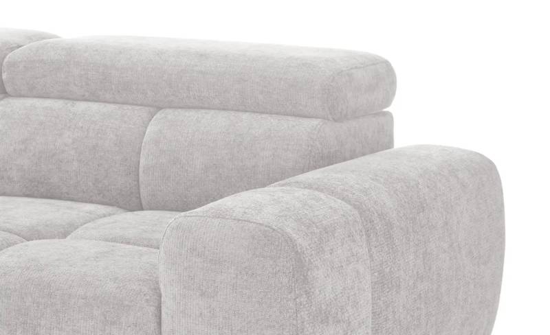 Twist Einzelsofa  Plaza ¦ grau ¦ Maße (cm): B: 192 H: 99 T: 105.0 Polstermöbel > Sofas > 2-Sitzer - Möbel Kraft